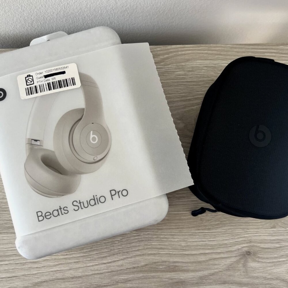 Beats Studio Pro - Wireless Bluetooth Noise Cancelling Headphones | ‎Sandstone
